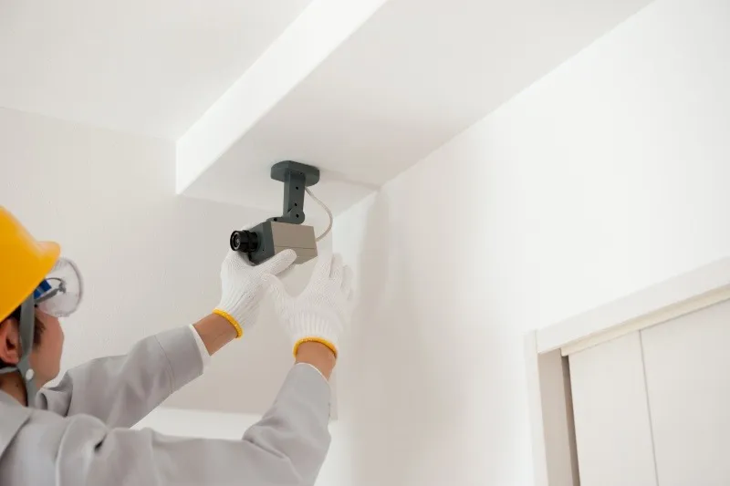 防犯カメラ設置